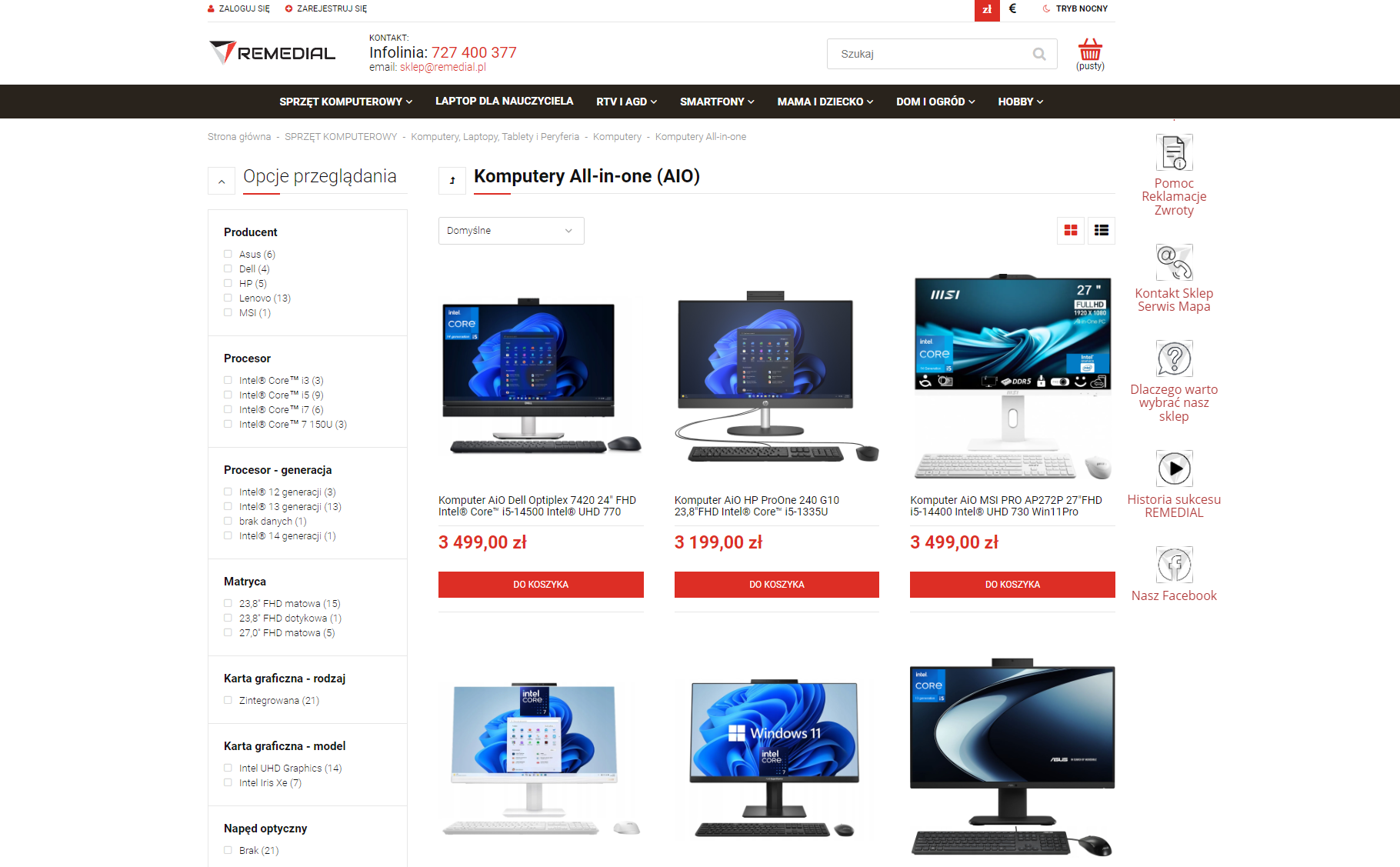 Komputery AiO a klasyczne zestawy PC - porównanie dla osób szukających wygodnego sprzętu do domu i biura